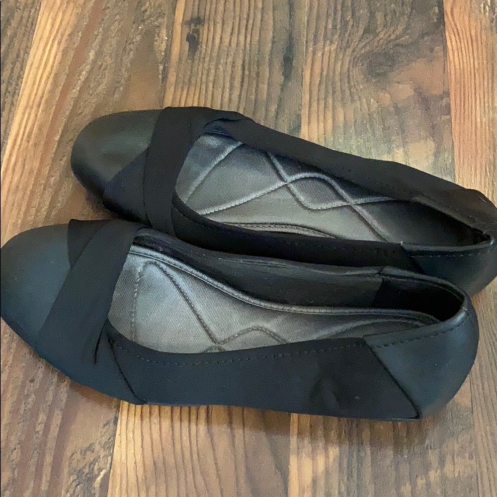 Black flats